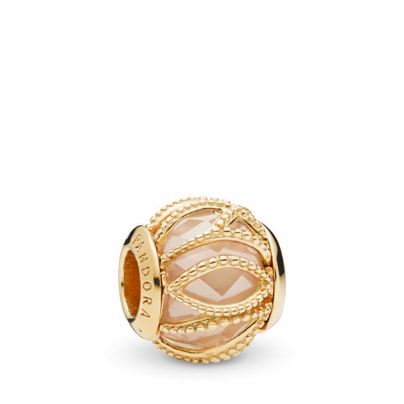 Pandora Australia Shine™ Intertwining Radiance Charm - 18ct Gold Plated | NWIJRB435